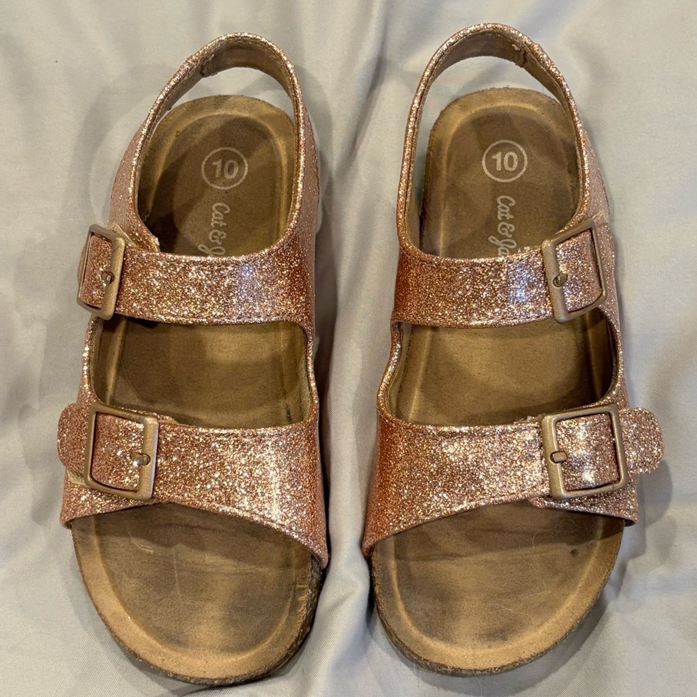 Cat & Jack Sparkly Sandals